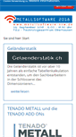 Mobile Screenshot of metallsoftware-nrw.de